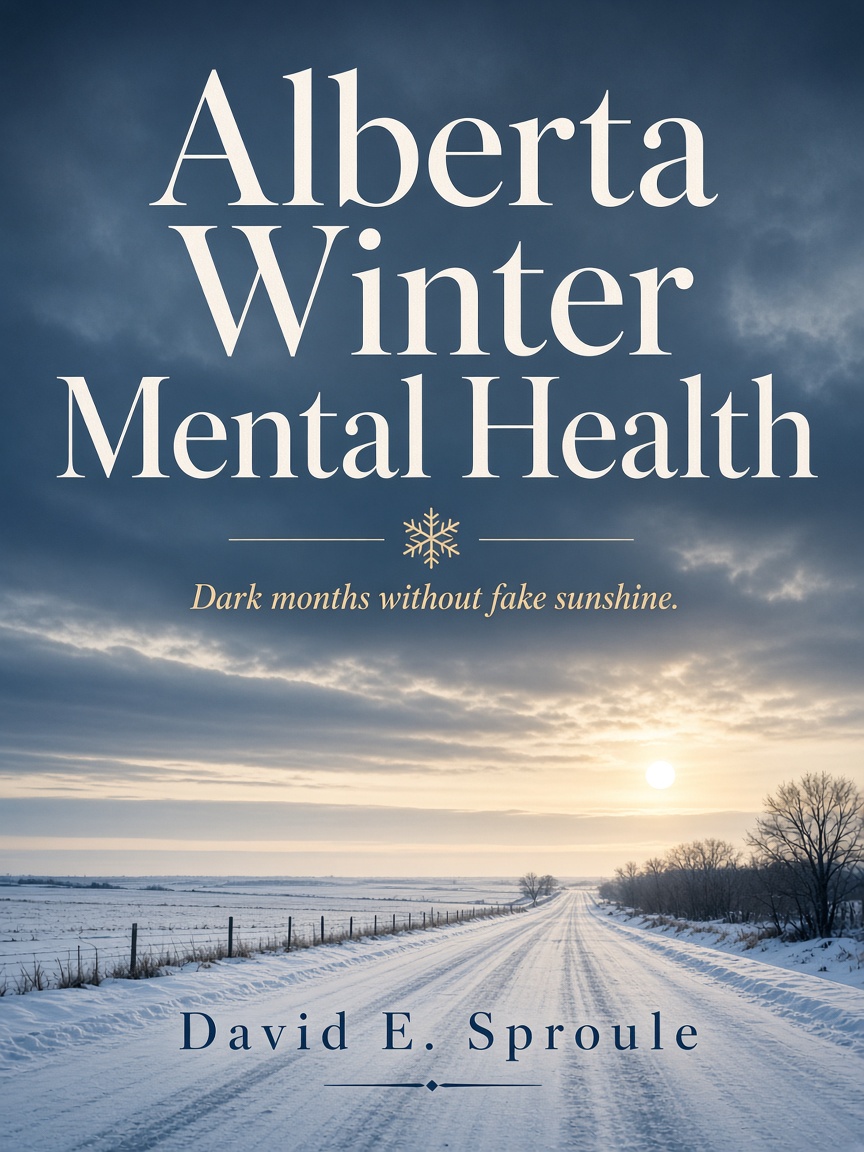 Cover concept for Alberta Winter Mental Health