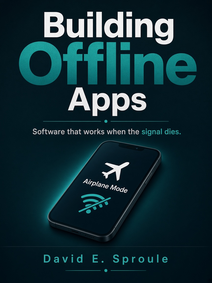 Cover concept for Building Offline Apps