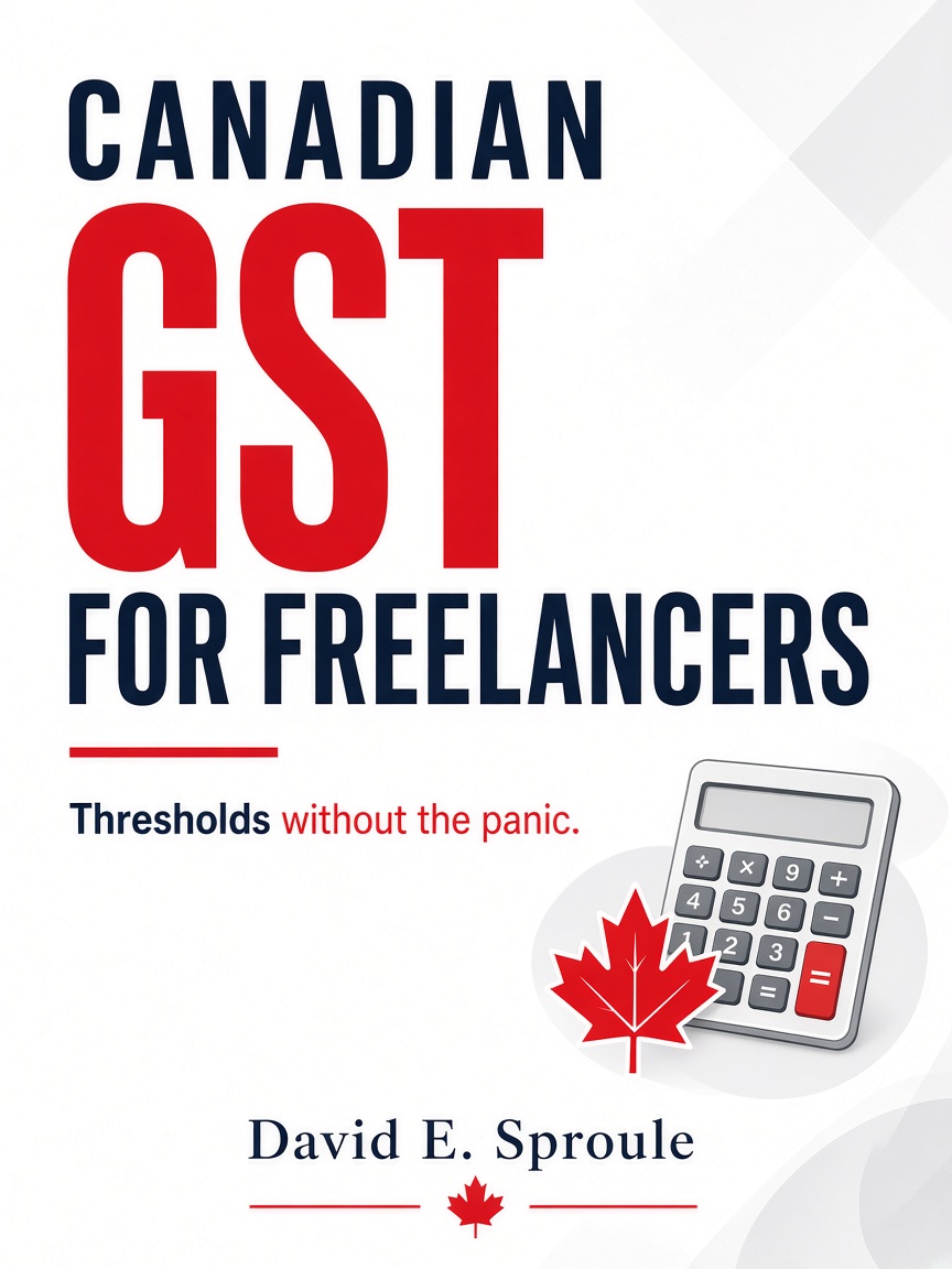 Cover concept for Canadian GST for Freelancers