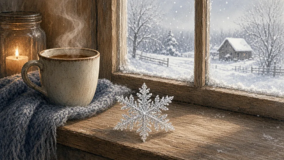 The First Snowflake