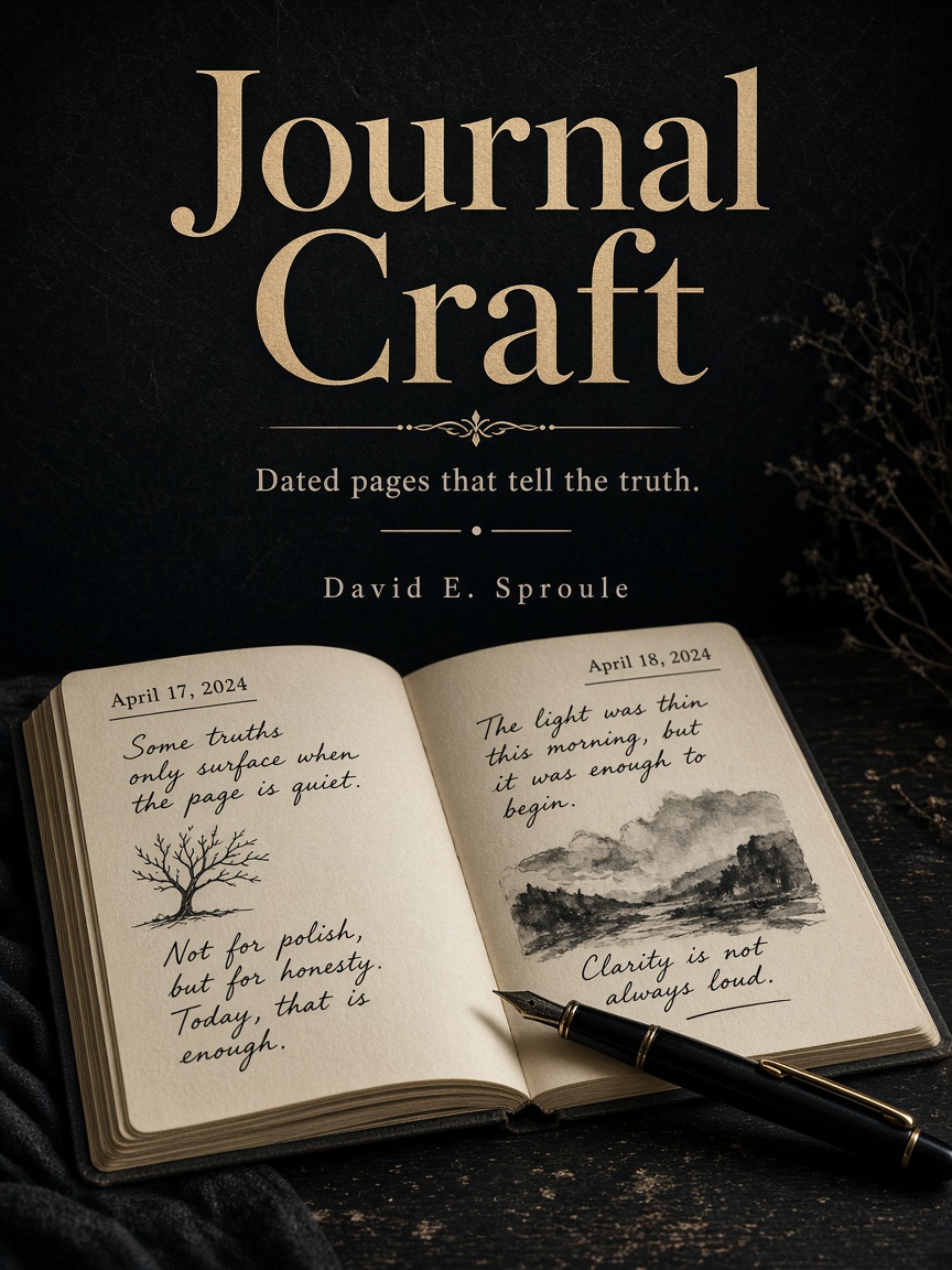 Cover concept for Journal Craft