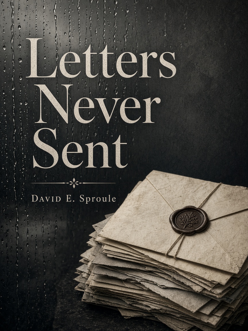 Cover concept for Letters Never Sent