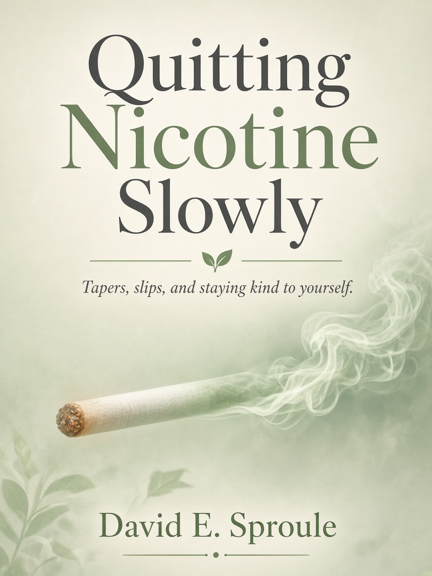 Cover concept for Quitting Nicotine Slowly