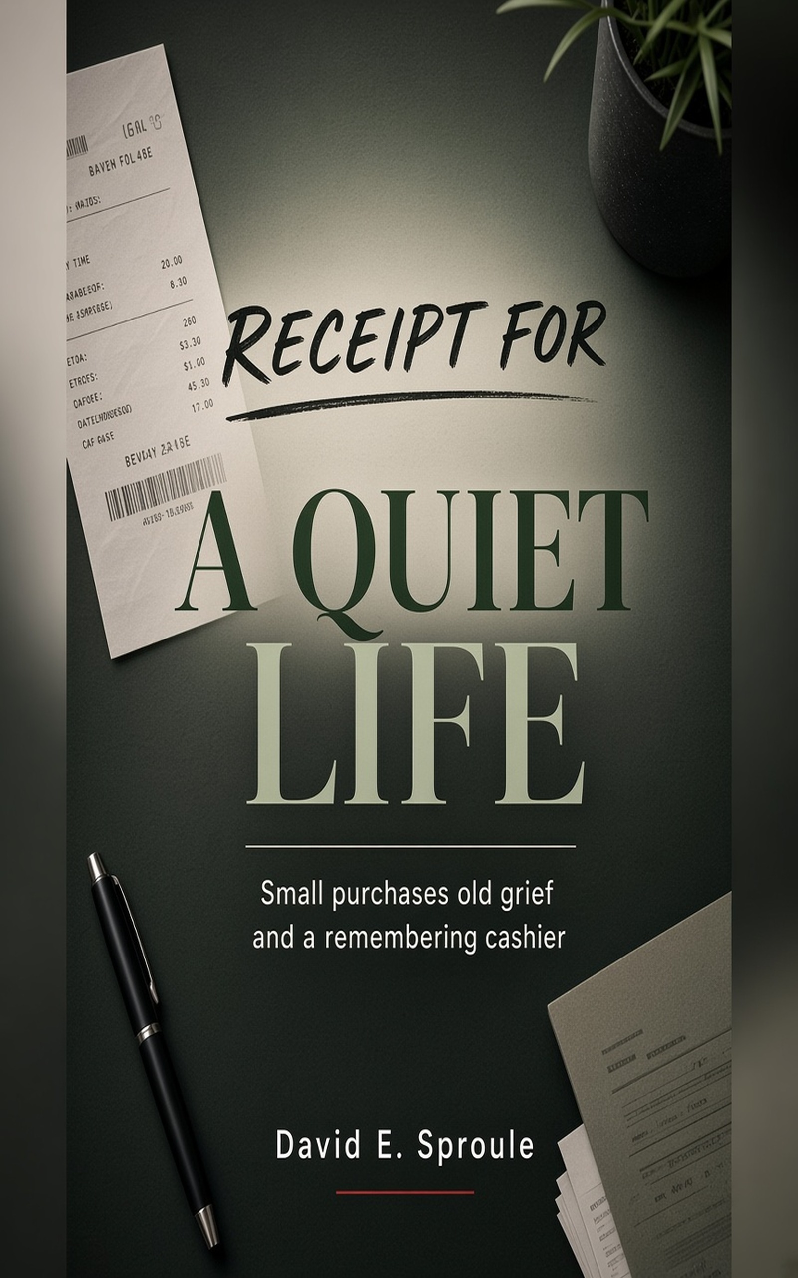 Cover for Receipt for a Quiet Life