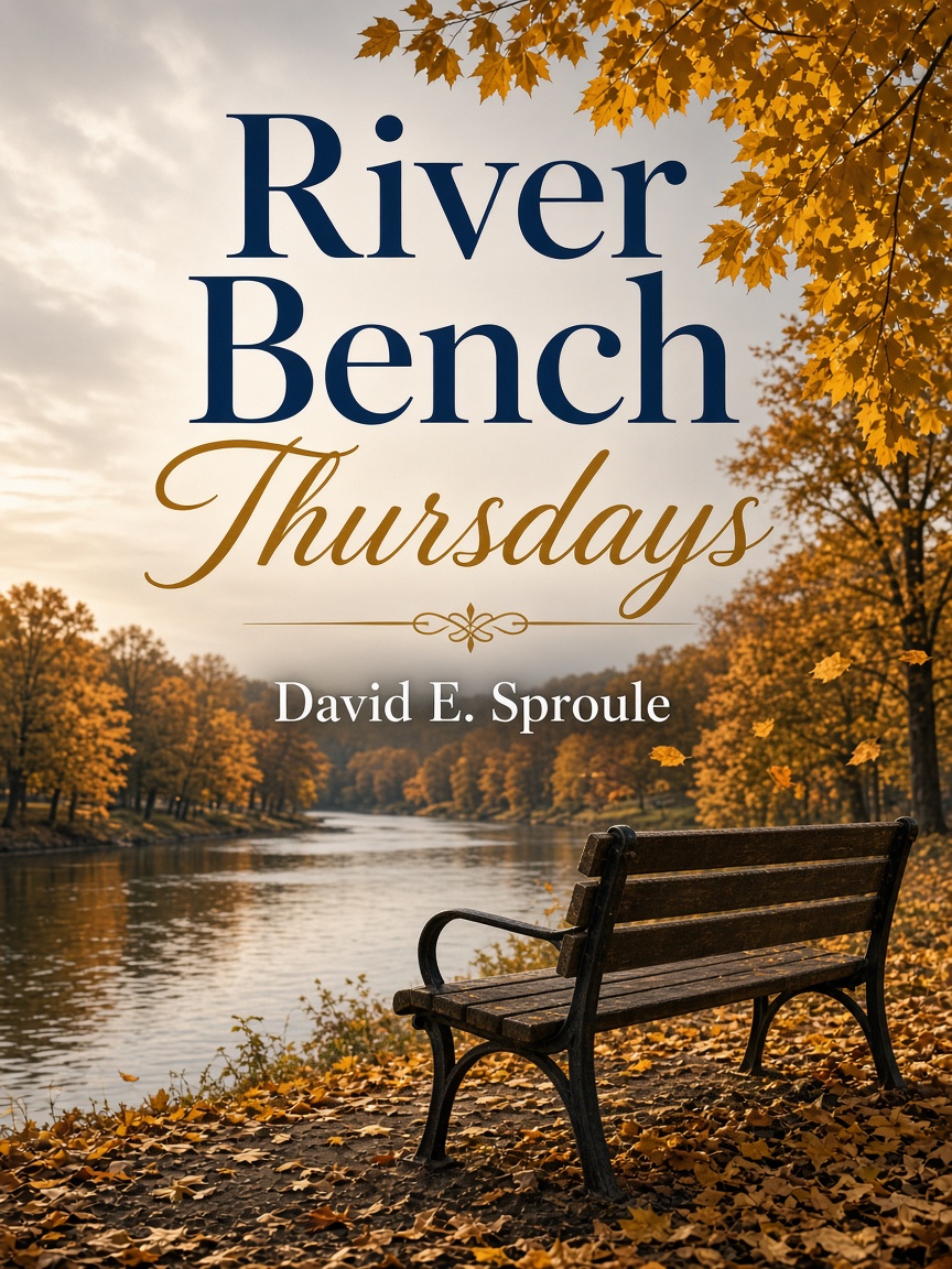 Cover concept for River Bench Thursdays