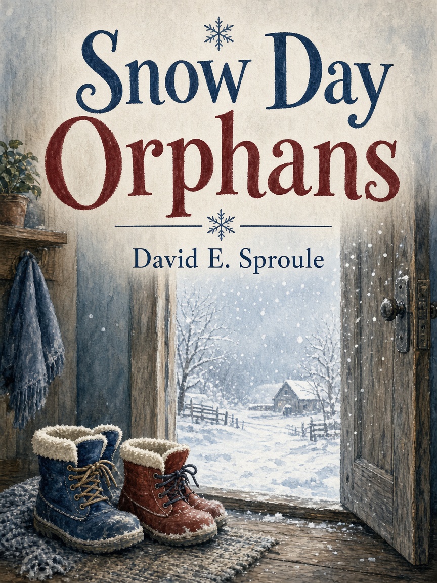 Cover concept for Snow Day Orphans