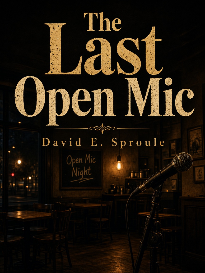 Cover concept for The Last Open Mic