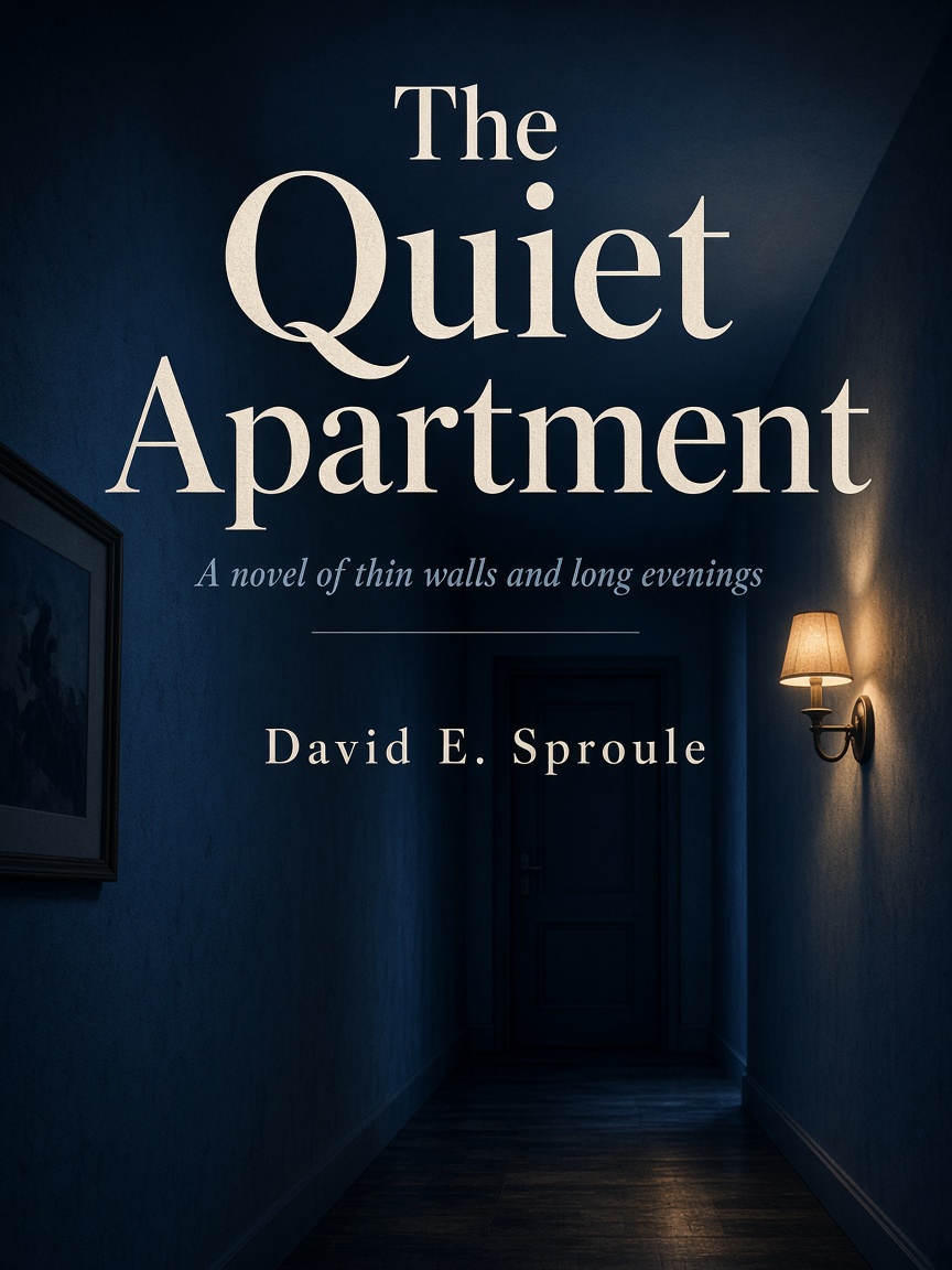 Cover concept for The Quiet Apartment
