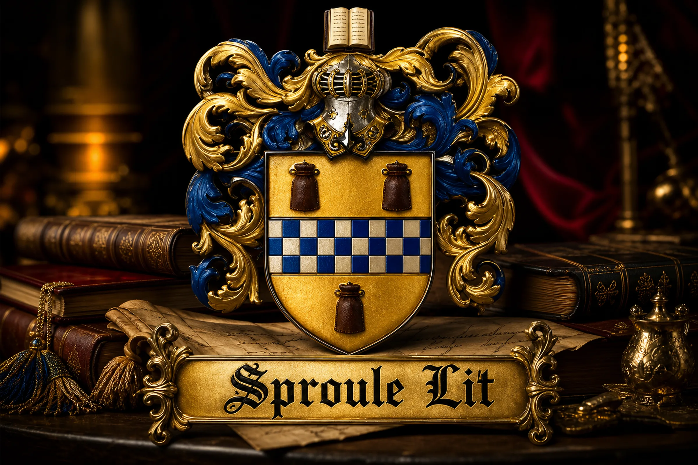 Sproule Lit family crest