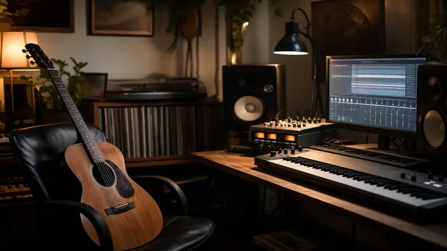 Home studio setup
